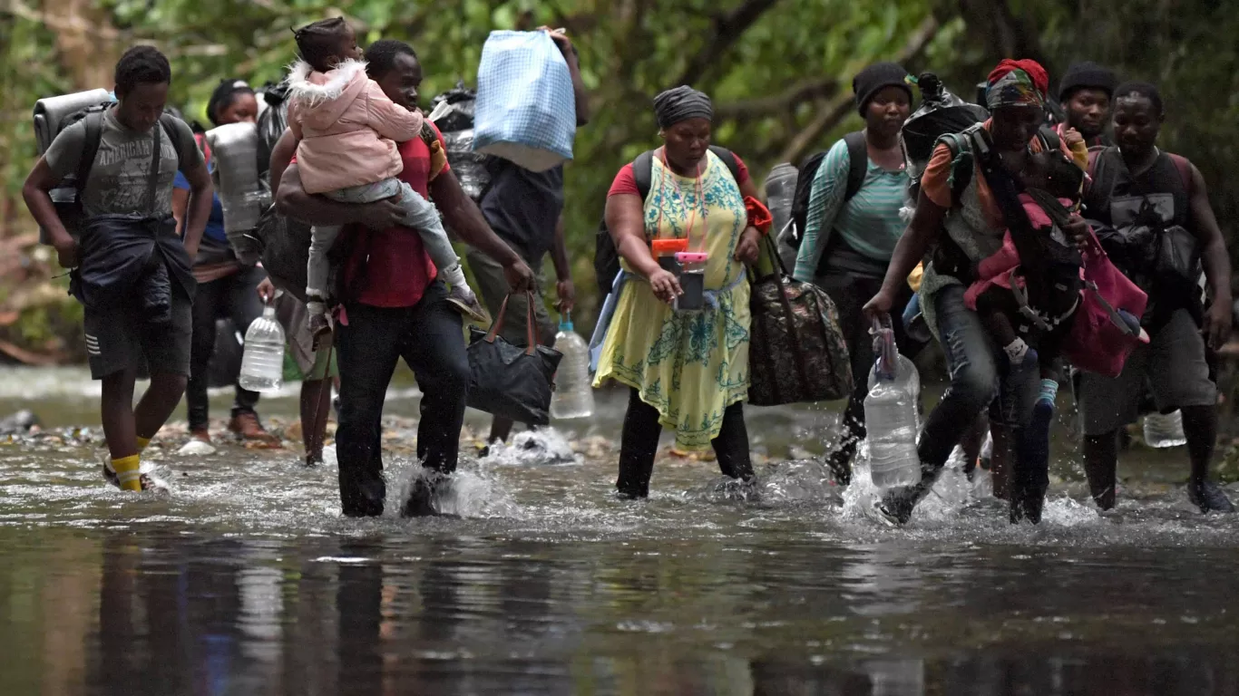 Migracion en el Darién