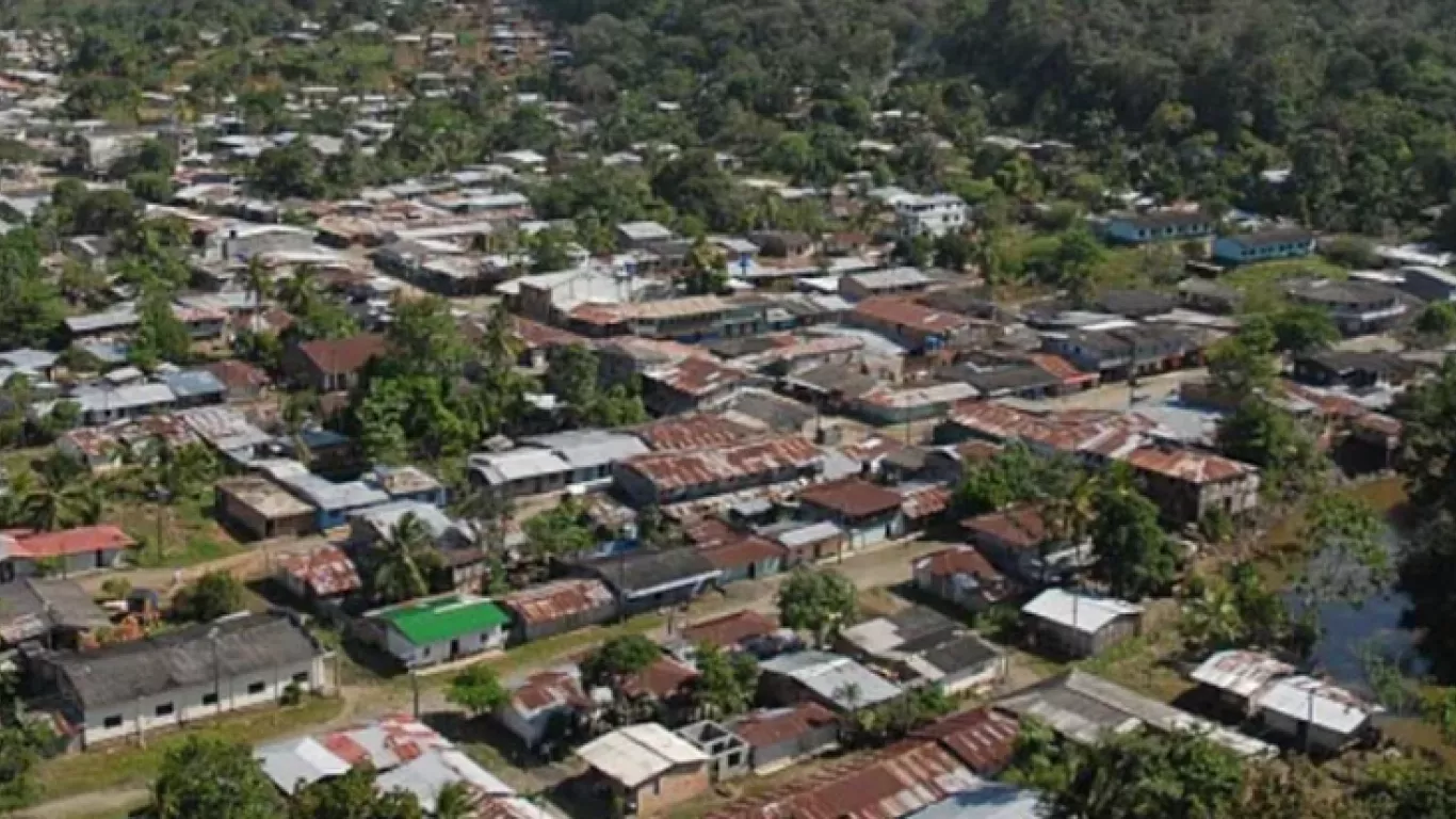 Nuevo Belén de Bajirá en Chocó