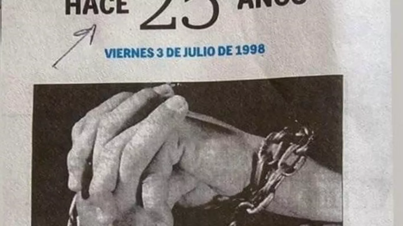 25 AÑOS SECUESTRADOS