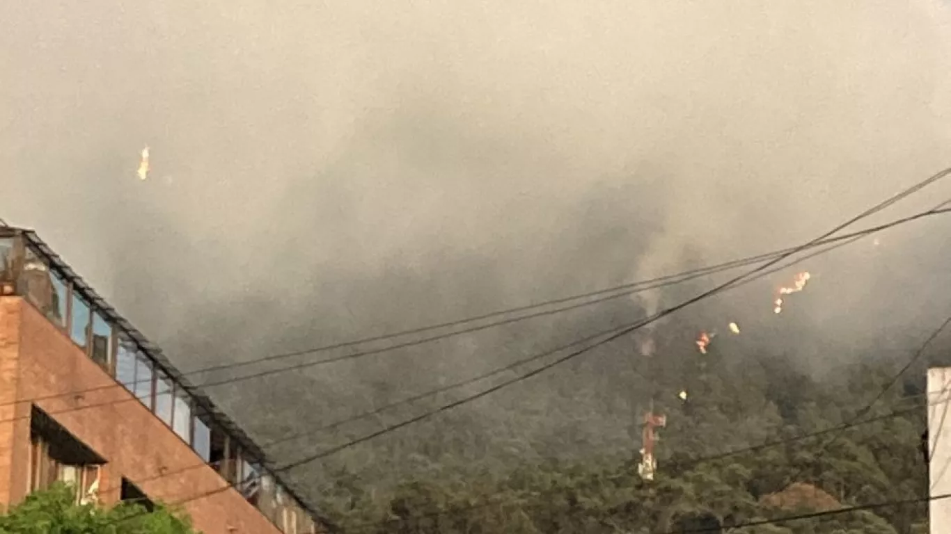 incendio forestal javeriana