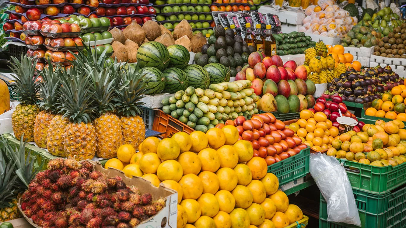 frutas y verduras