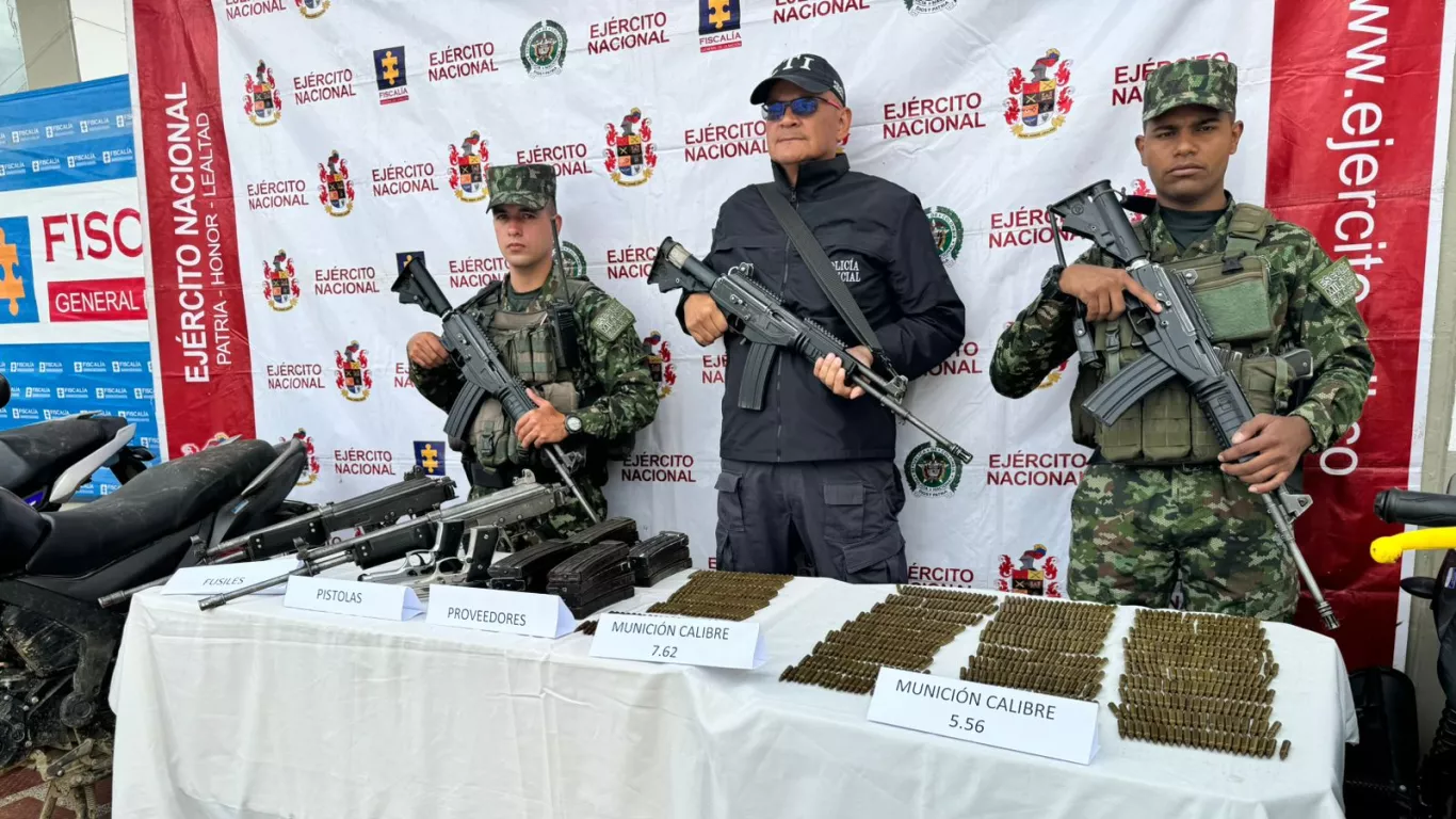 Ejército incautación Clan del Golfo