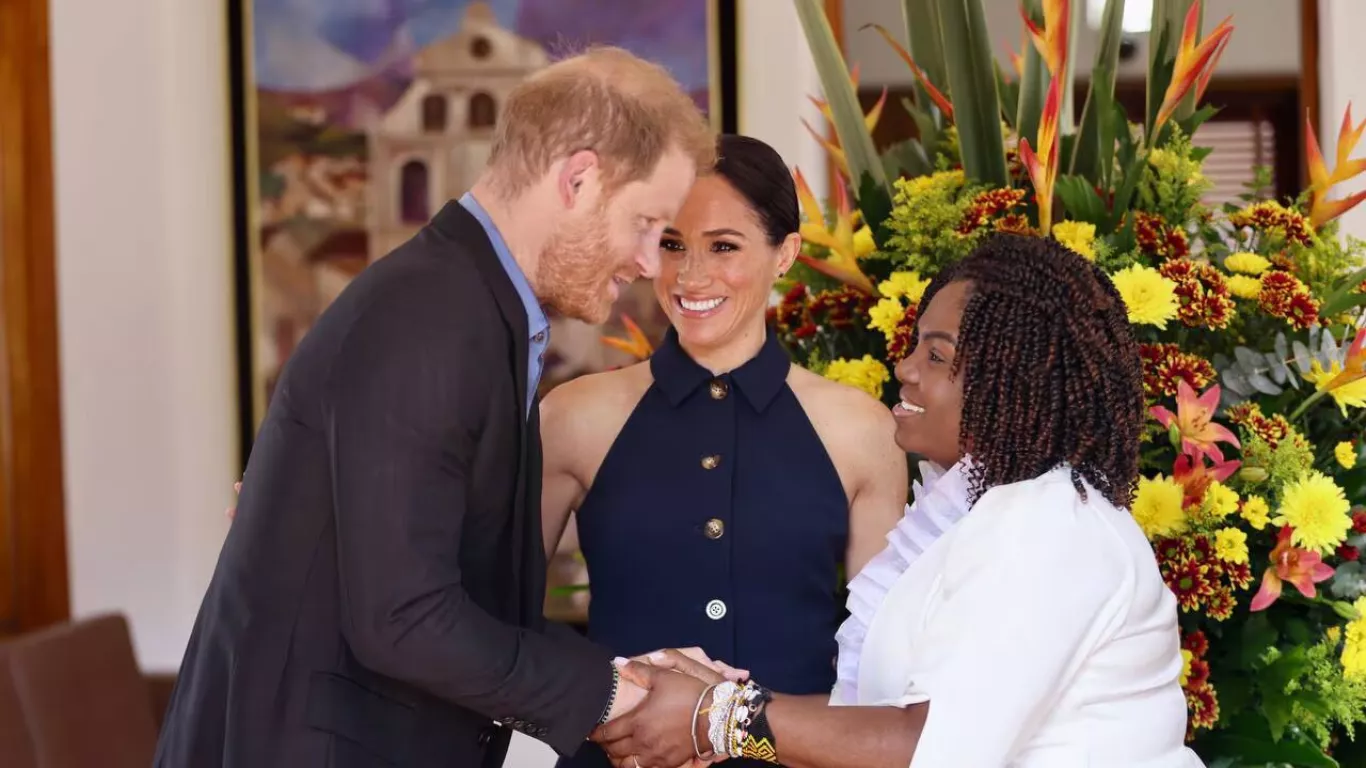 Francia Márquez, Harry y Megan