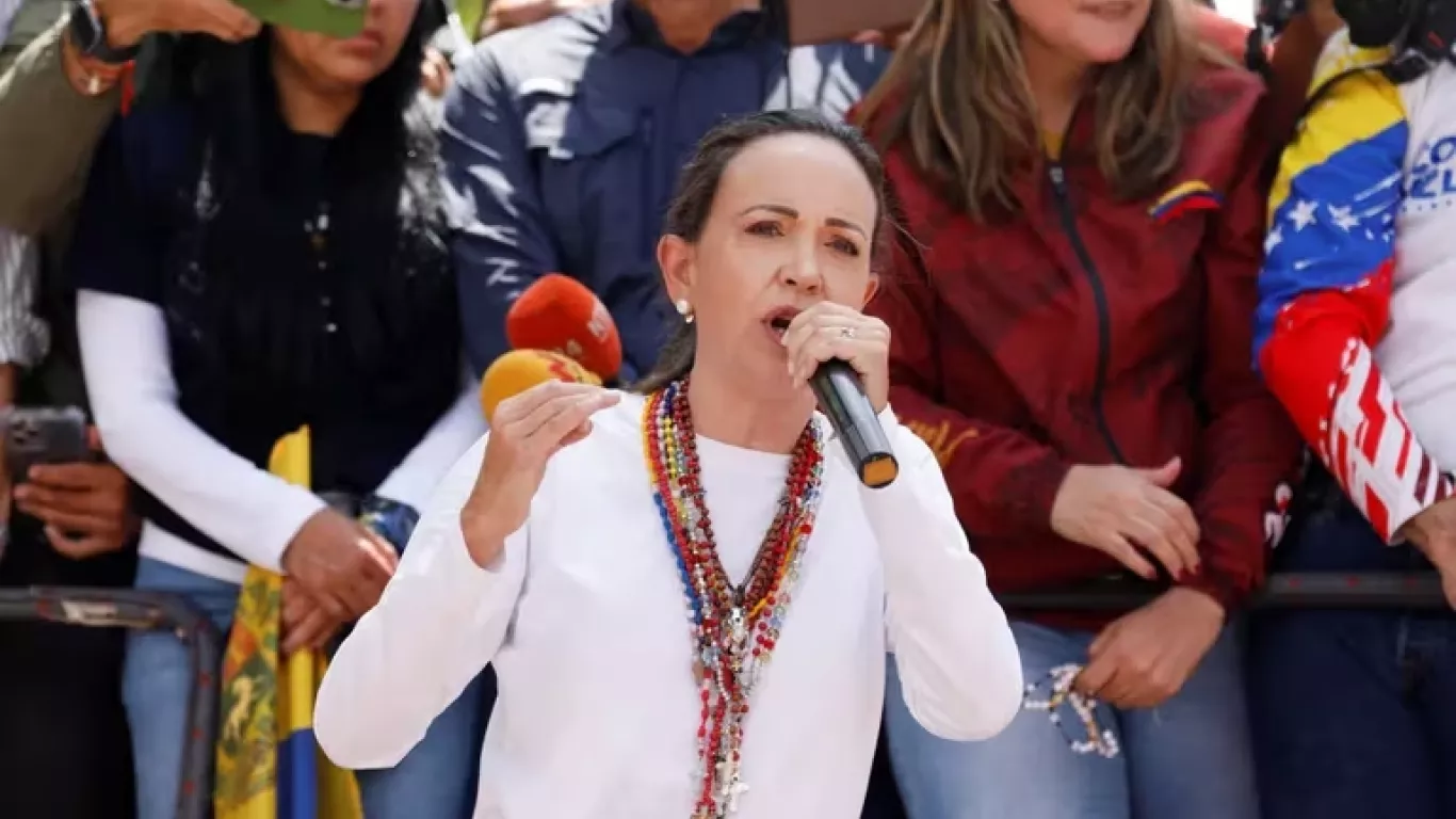 Maria Corina Machado agosto 2024