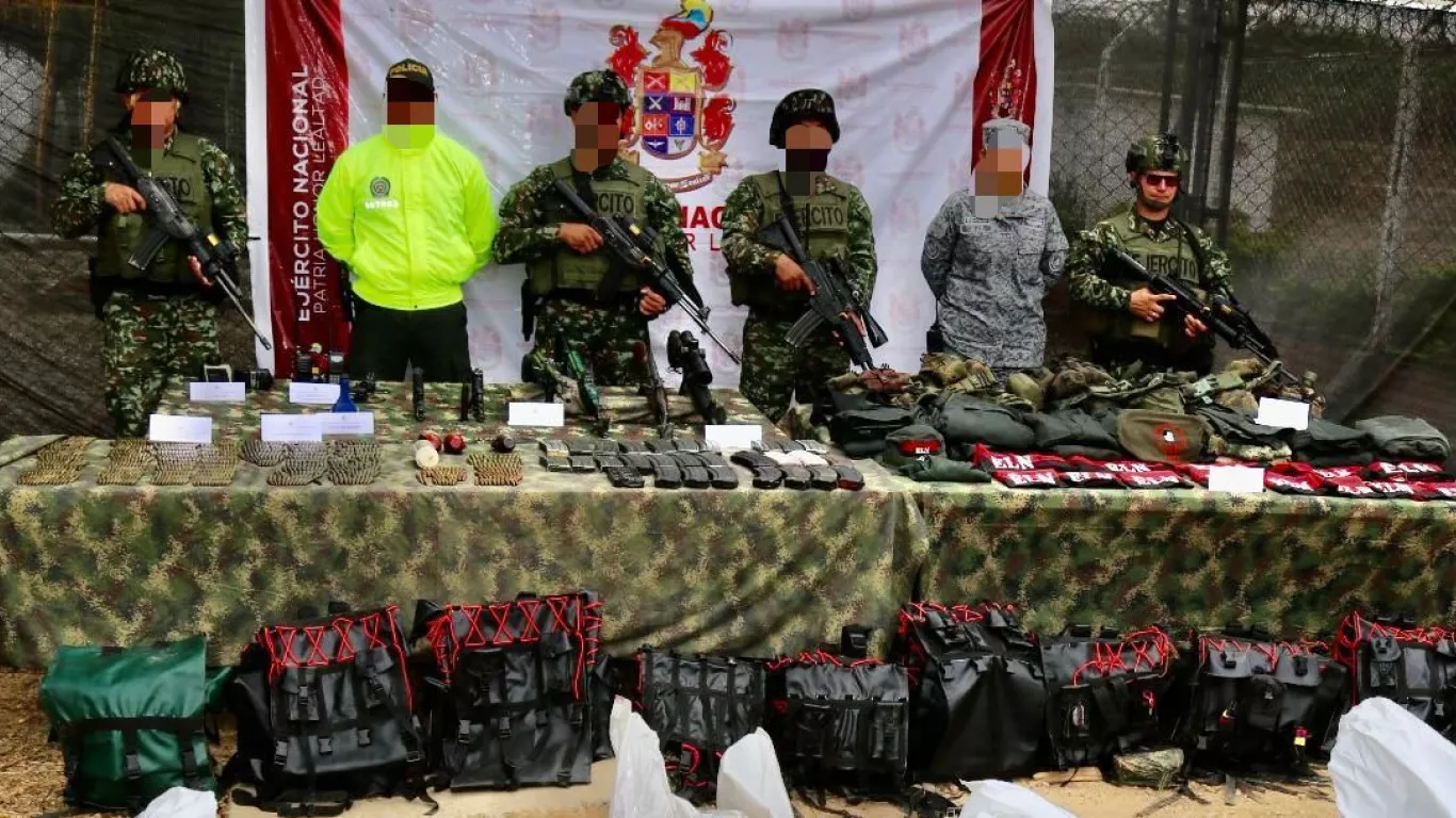 Operación FFMM Eln y Farc