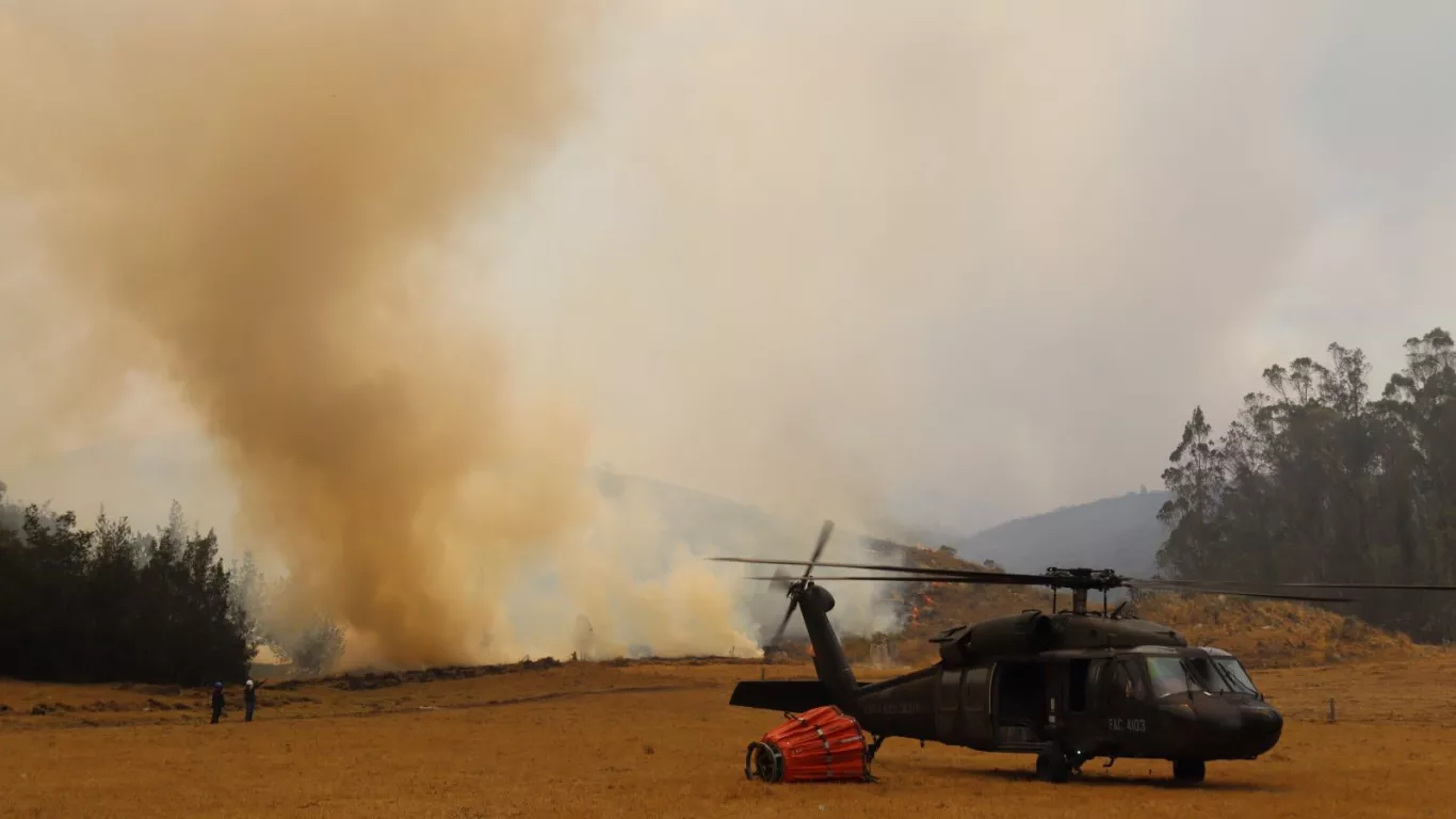 Helicóptero incendios