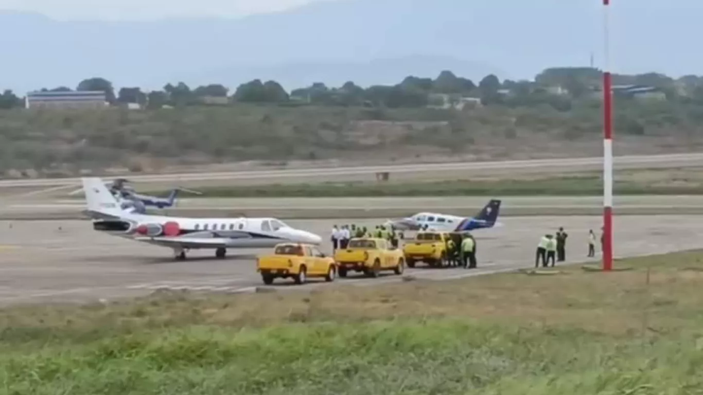 avión de venezuela en cúcuta