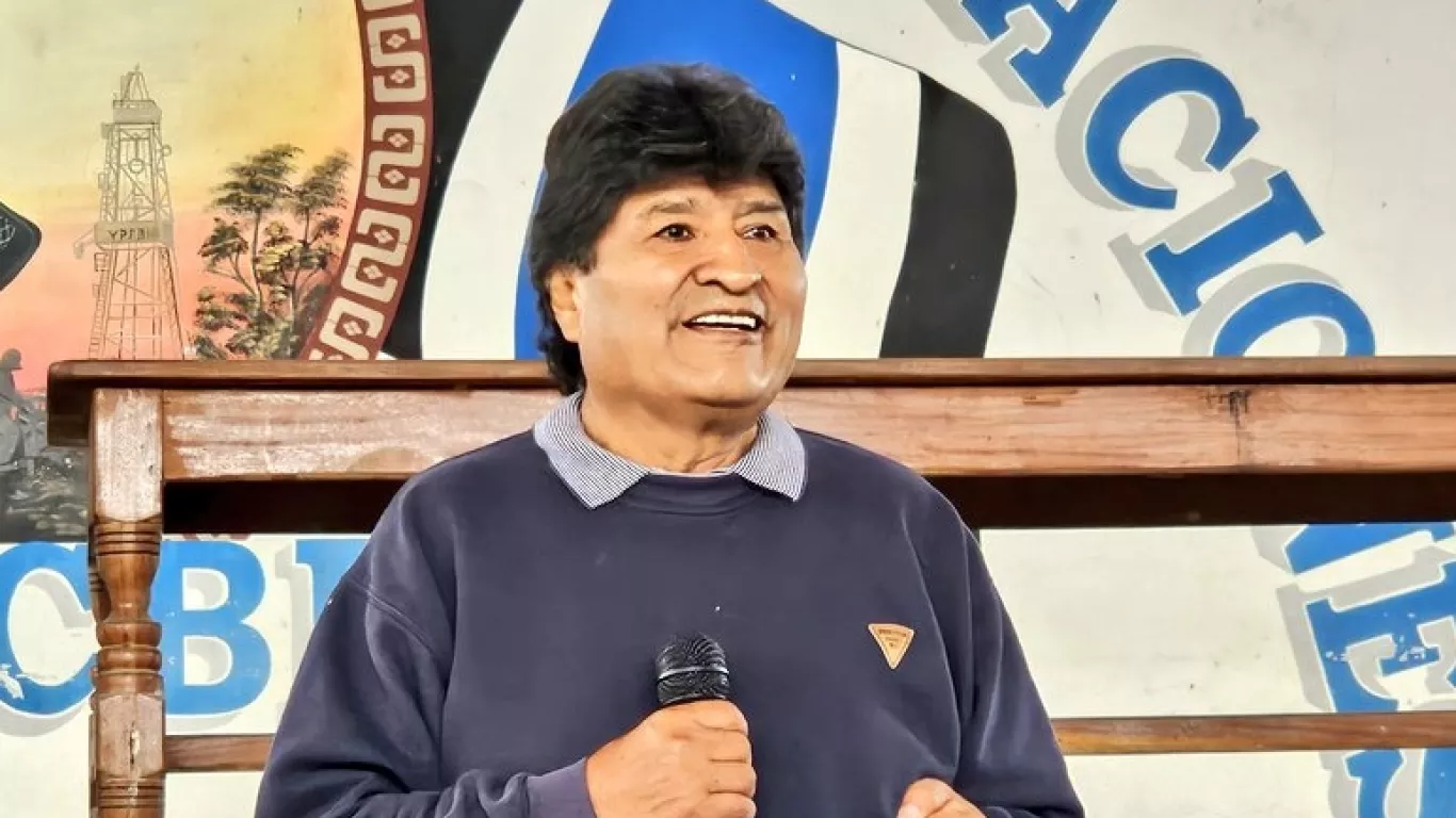 EVO MORALES 4 OCTUBRE 1