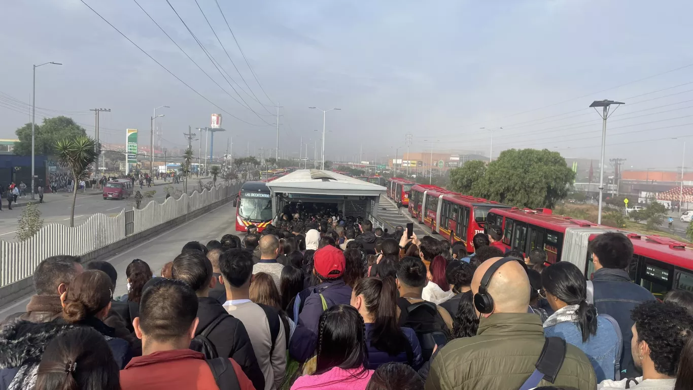 transmilenio soacha 3 octubre