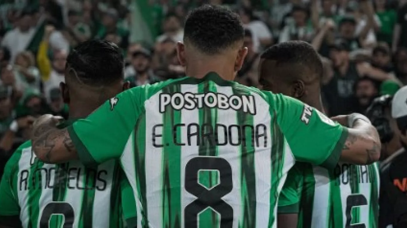 Atlético Nacional espaldas