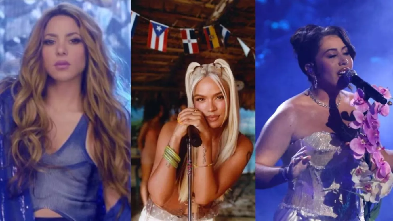 Shakira, Karolg y Kali Uchis