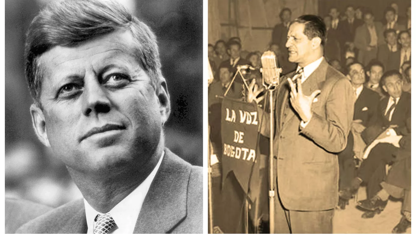 Jhon F. Kennedy y Gaitán