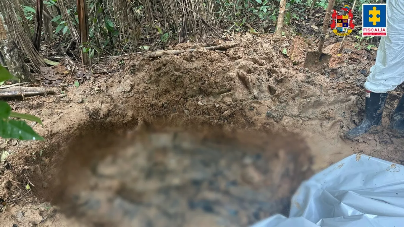 Fosa común Farc