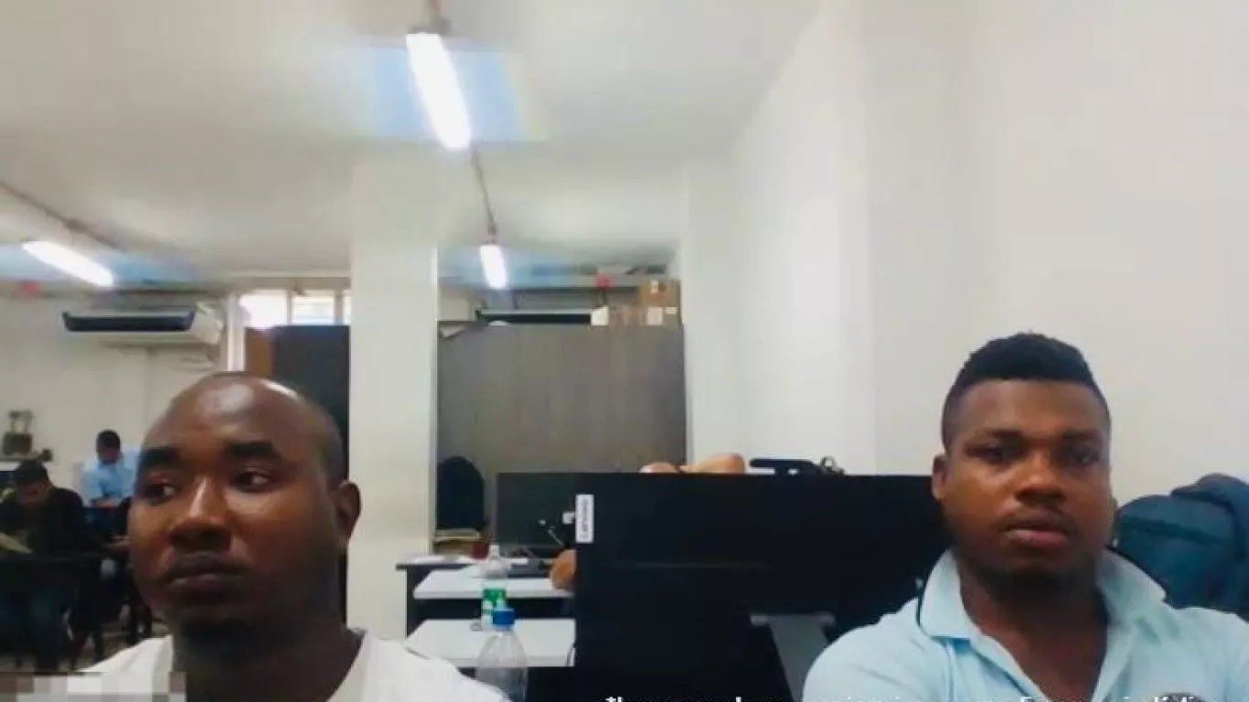 Jefferson Garcés Guamas y Carlos Antonio Bernaza