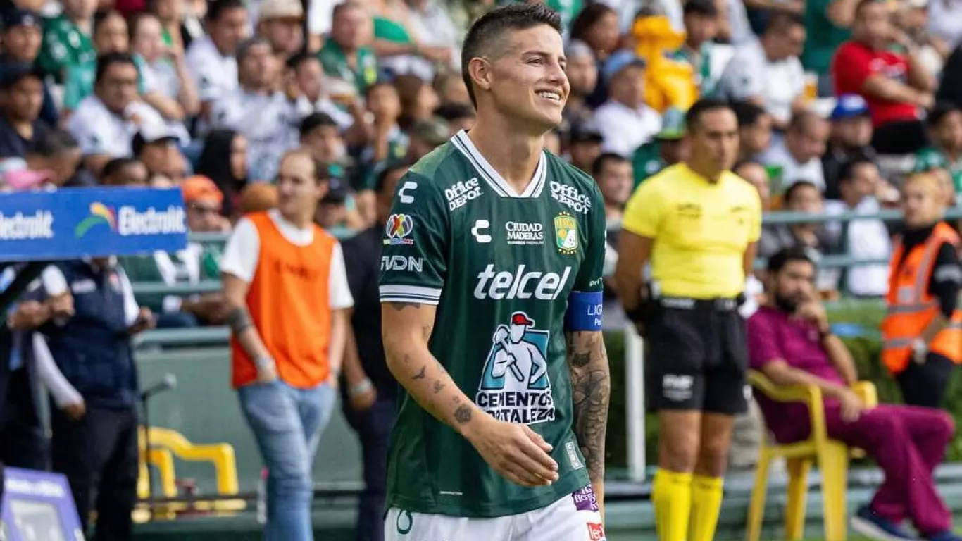 james rodriguez despedida de leon