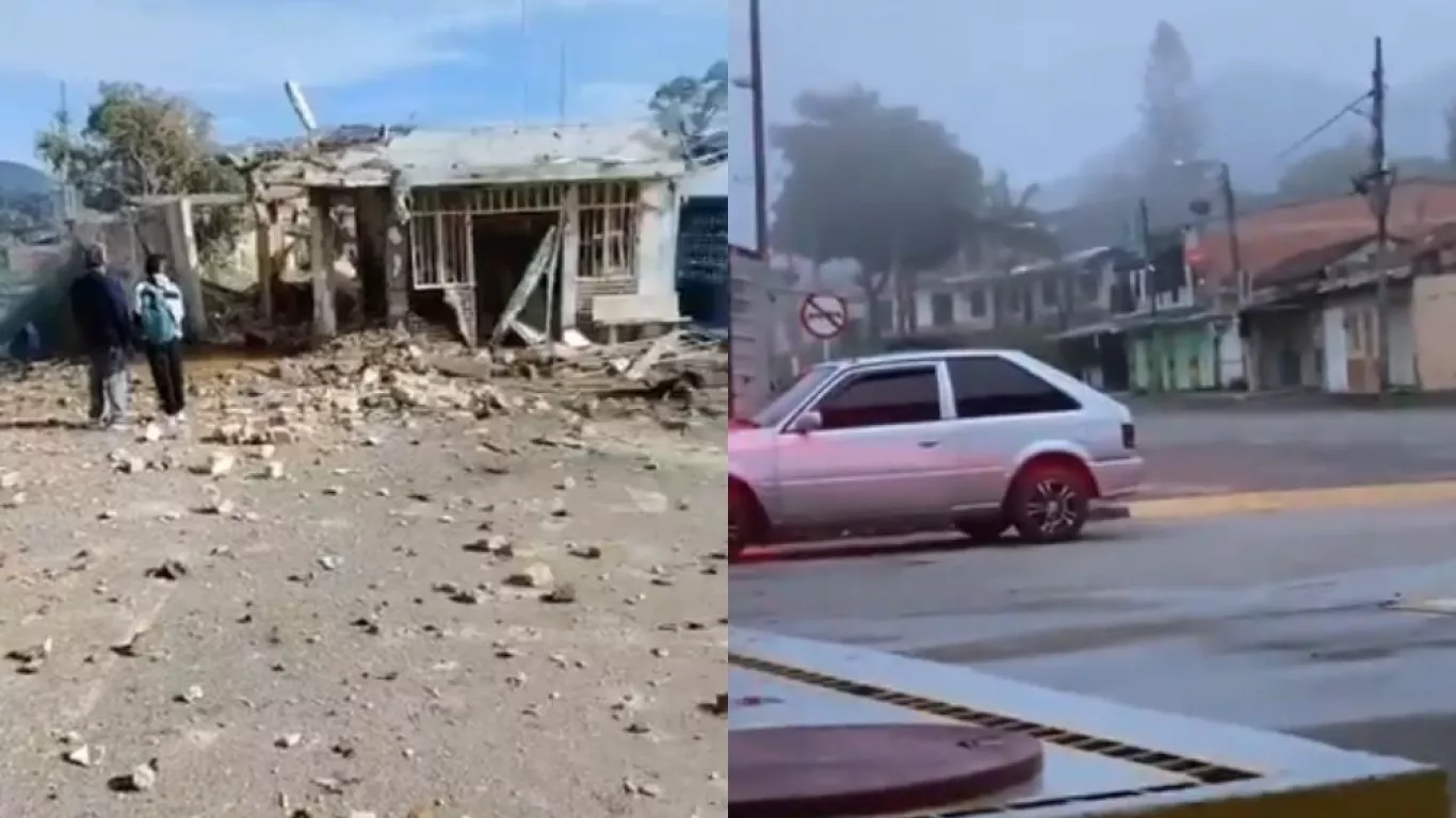 La estación de Mondomo fue blanco de explosivos, ráfagas y drones