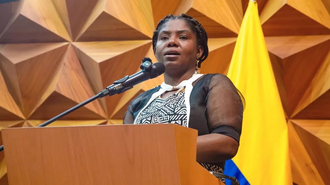 Francia Marquez, vicepresidenta de Colombia 2525