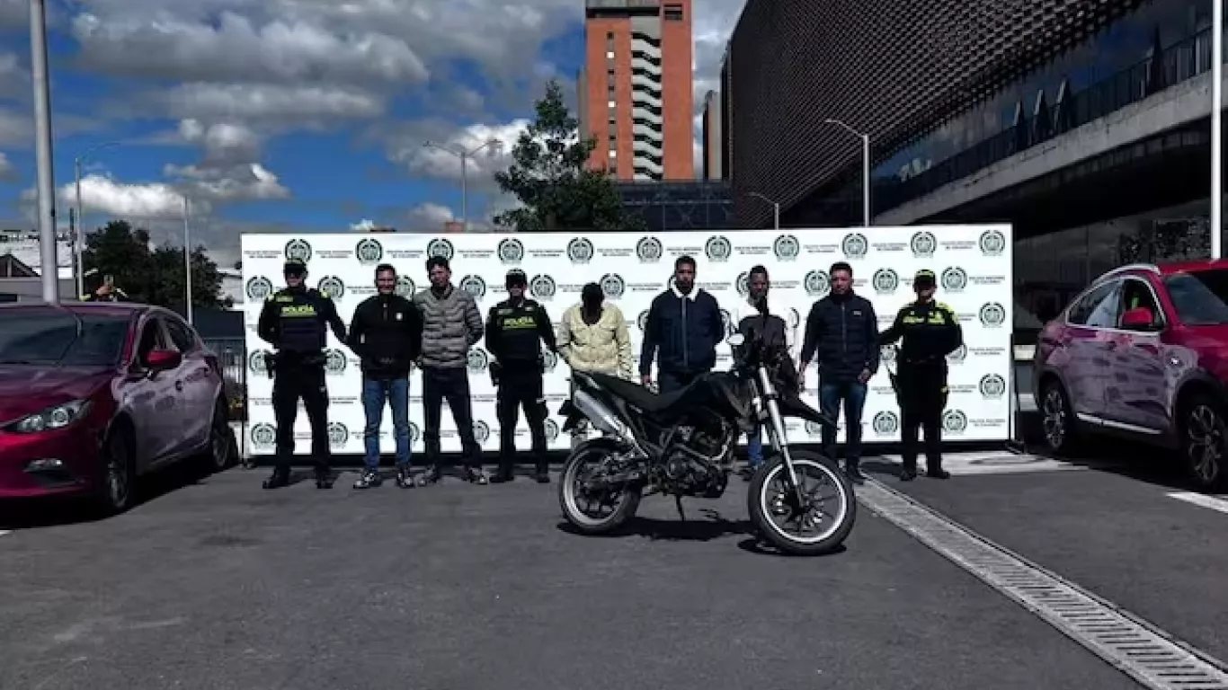 Presuntos integrantes de la banda del ‘Carro Rojo’