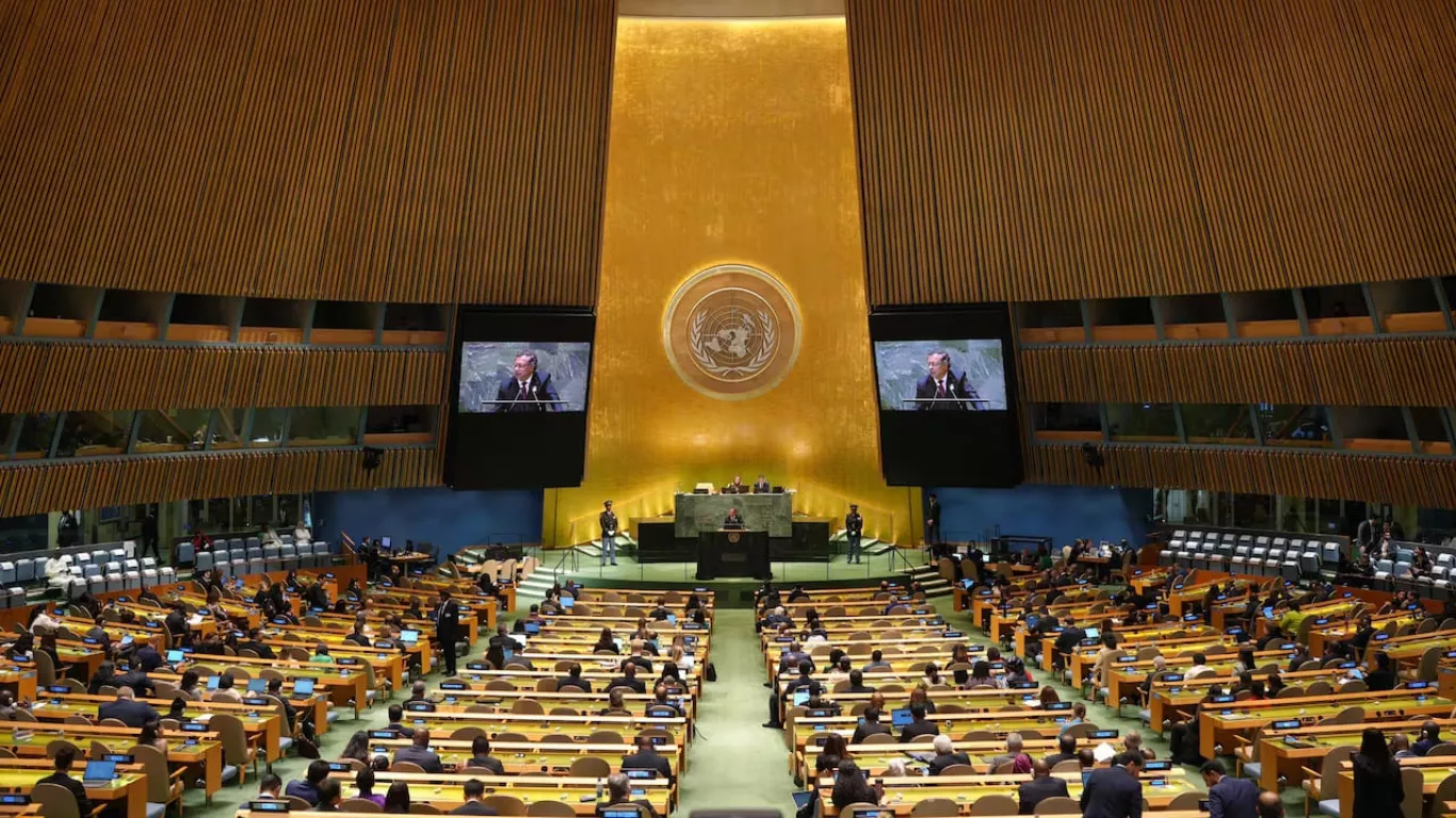 El presidente Gustavo Petro en la ONU. | Foto: Presidencia