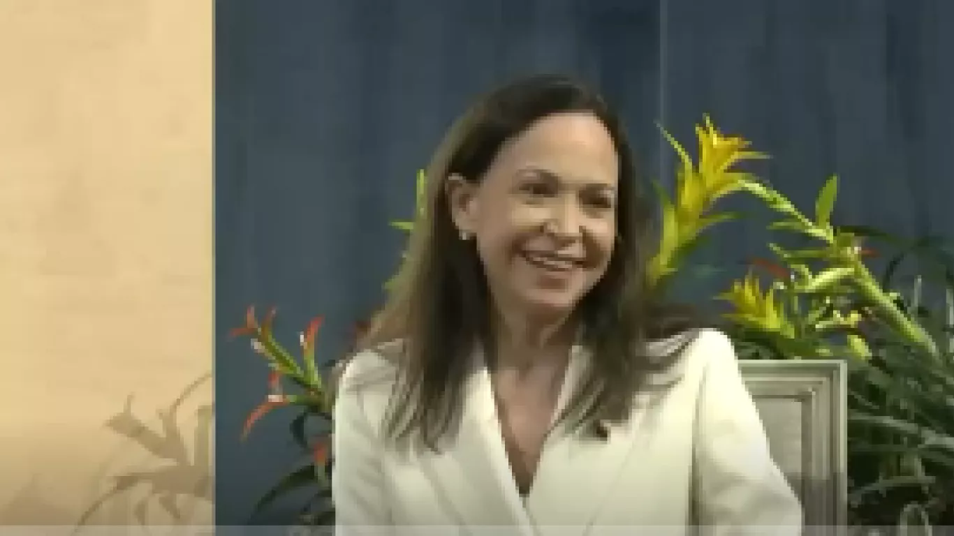 María Corina Machado habla de su Nobel de Paz