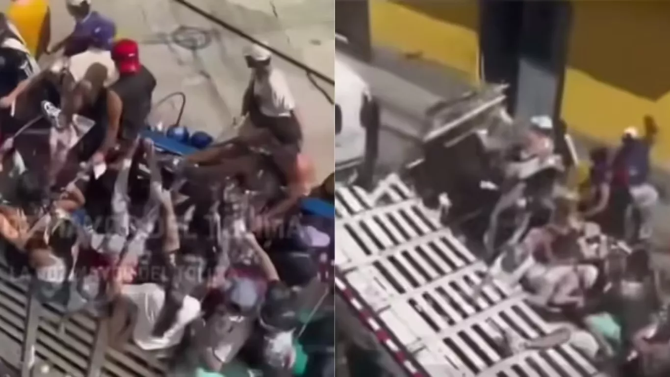 Caravana de años viejos en Fresno, Tolima