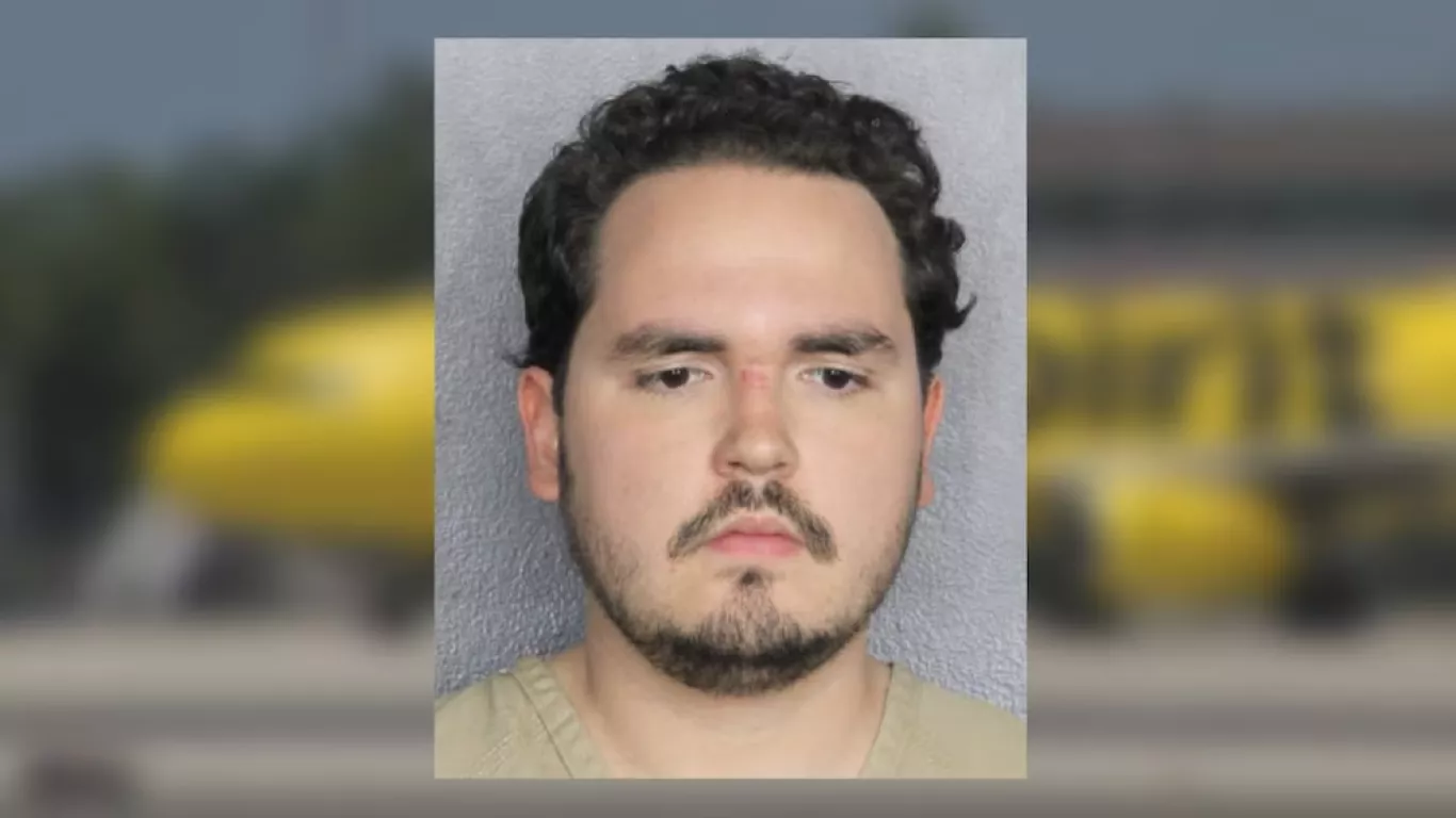 colombiano en prision estaounidense por ocasionar daños en aerolinea