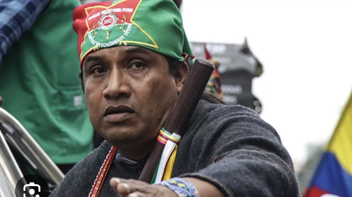 Alfredo Acosta, excoordinador de la Guardia Indígena