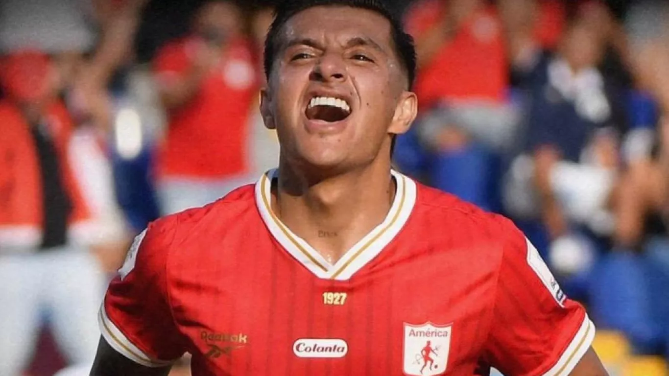 Yeison Guzmán, debutó como figura del América, foto: Dimayor