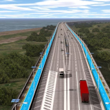 Obra de doble calzada entre Barranquilla y Ciénaga